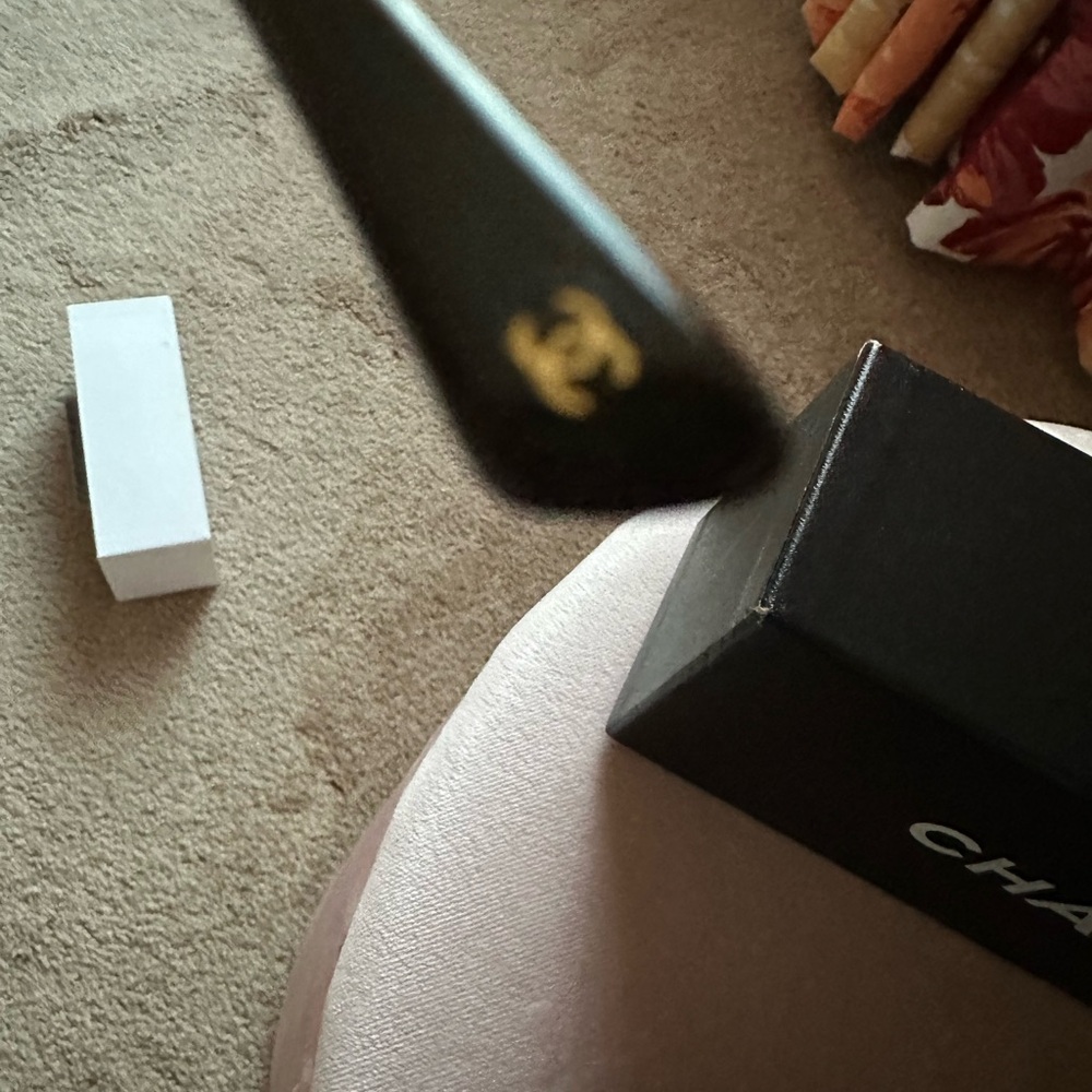 CHANEL Women's Brown Sunglasses - Picture 7 of 9